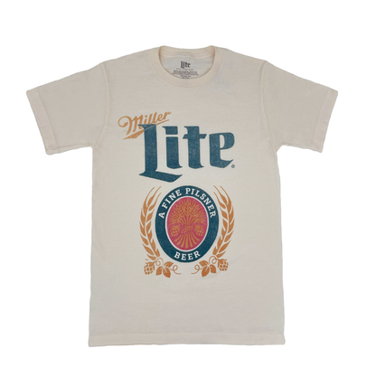 MILLER LITE VINTAGE CREST TEE