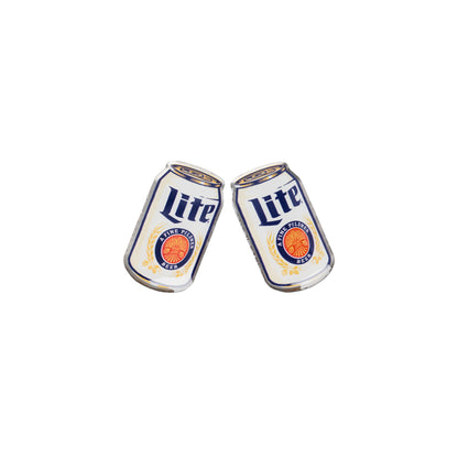 MILLER LITE CHEERSING CAN ENAMEL PIN SET